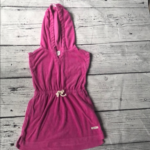 🍭*6/$30* Terry Gap Swim Coverup XS -4/5
